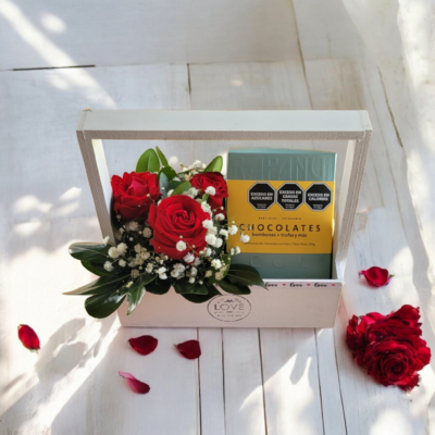 Bag Love rosas y bombones