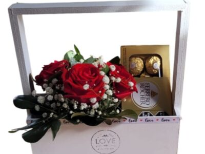 Bag Love rosas y bombones Ferrero Rocher